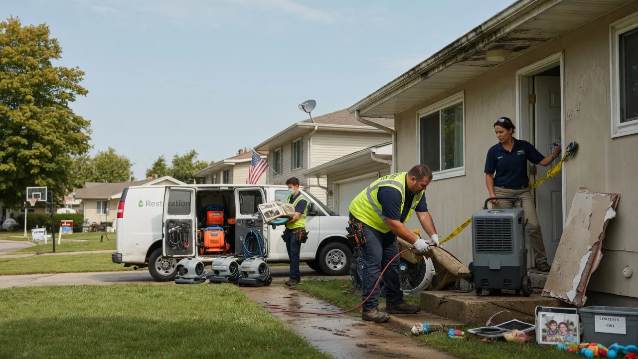 Water Damage Restoration in Woodburn, IN near me